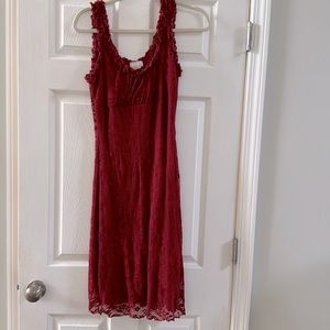 T.H.S. red dress - Size Medium
